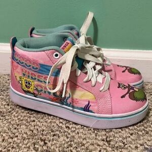 Heelys Kids High-Top Sneakers - Pink and Blue
